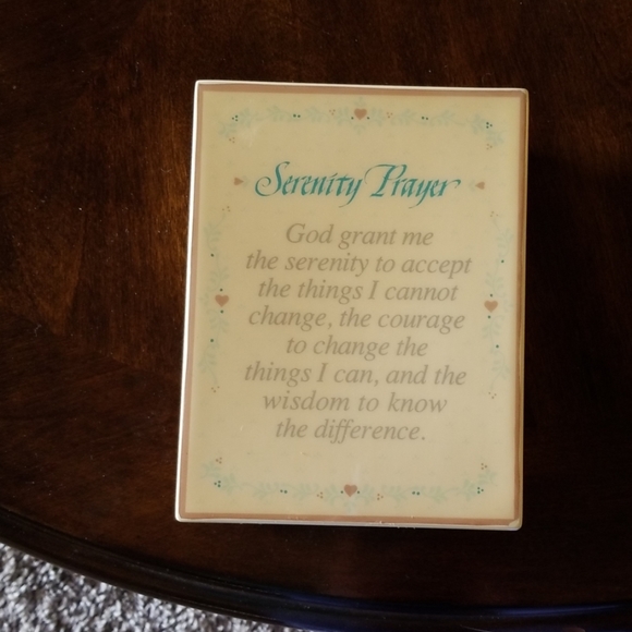 Enesco Other - Serenity Prayer music box